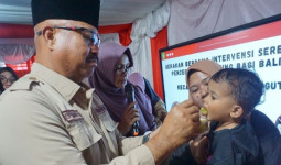 Bupati Kukar Serukan Gerakan Bersama Pencegahan Stunting di Desa Hambau