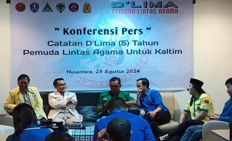 D'Lima Pemuda Lintas Agama Ingin Kaltim Jadi Barometer Pembangunan Nasional