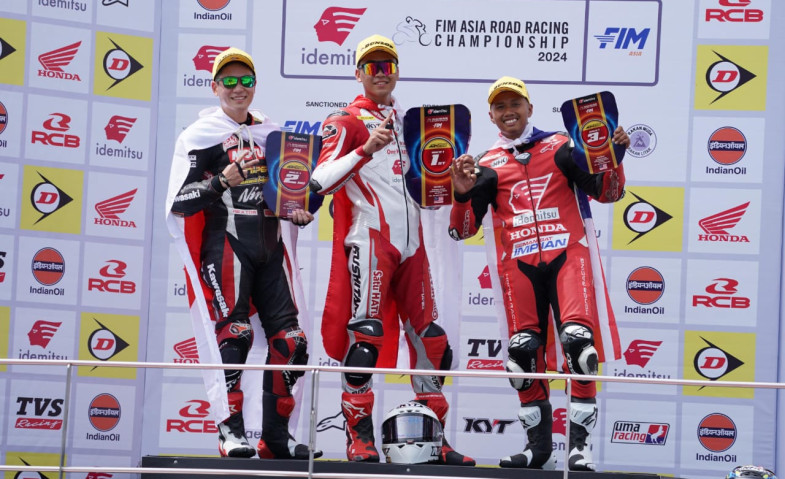 CBR series Antarkan Pebalap Astra Honda Raih Podium ARRC Sepang