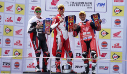 CBR series Antarkan Pebalap Astra Honda Raih Podium ARRC Sepang