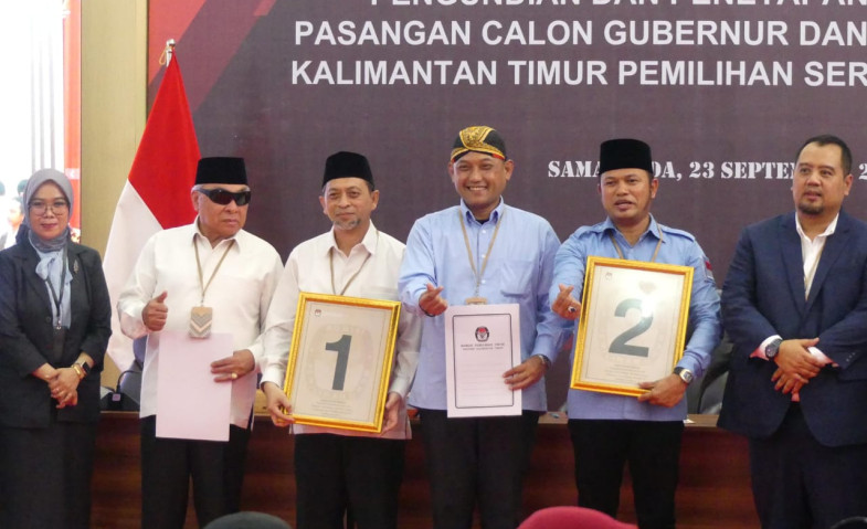 Pilgub Kaltim, Isran-Hadi Nomor Urut 1, Rudy-Seno Nomor 2