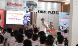 Dukung Generasi Cerdas di SMK, AHM Edukasi Teknologi Sepeda Motor Listrik