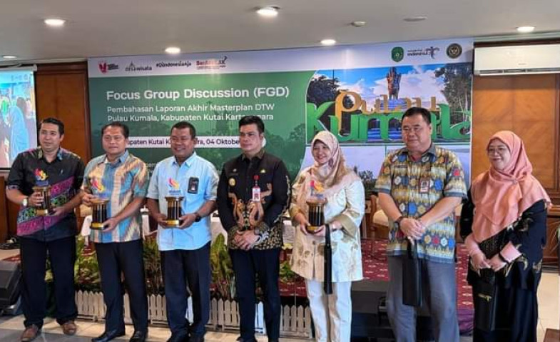 FGD Kemenparekraf di Kukar Bahas Laporan Akhir Masterplan Destinasi Wisata Pulau Kumala