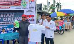 Gelar Sosialisasi Partisipasi Pemilih di CFD, PPK Tenggarong: Jangan Golput