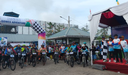 Gowes Colourbike Adventure BSSR 2024 di Desa Bakungan Diikuti Ratusan Pesepeda