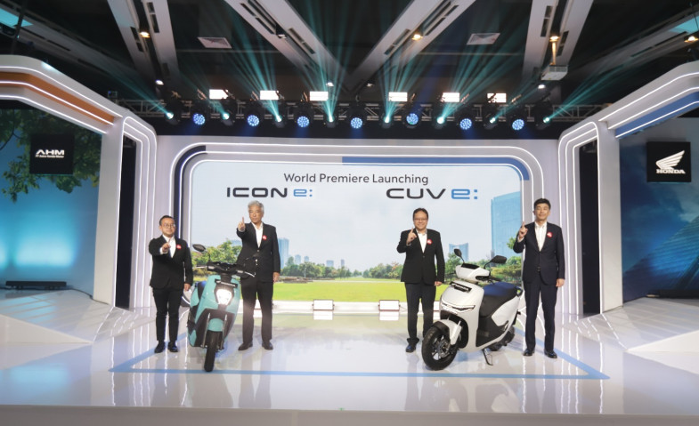 Melihat Honda ICON e: dan CUV e: yang Baru Diluncurkan AHM