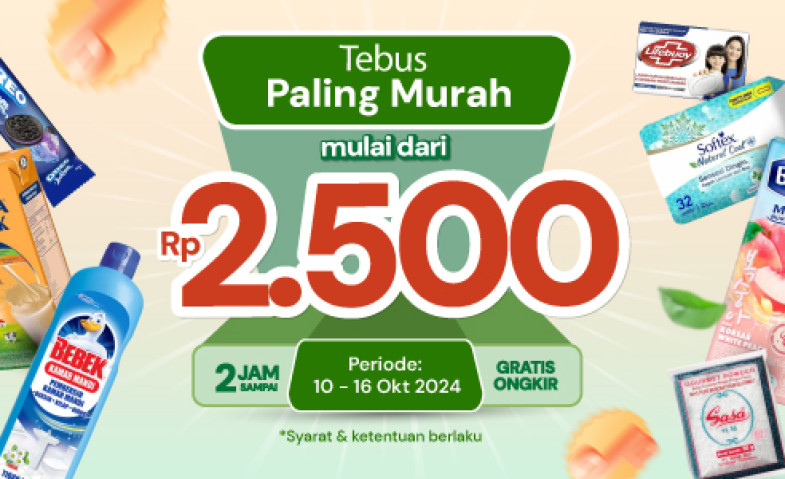 Promo Tebus Paling Murah di AlloFresh, Harganya Mulai dari Rp.2.500! Ini Kode Vouchernya