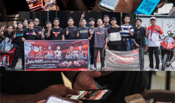 Satu Hati, Kita Bisa! Semangat Komunitas Honda Samarinda Nobar MotoGP Mandalika 2024