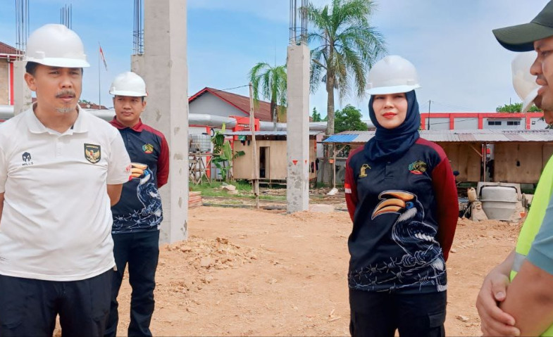 Sekda Kukar Tinjau Kualitas Proyek Infrastruktur di Lapas Perempuan Tenggarong