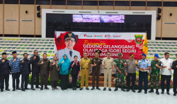 Berbalut Kearifan Lokal, Andi Harun Resmikan Wajah Baru GOR Segiri