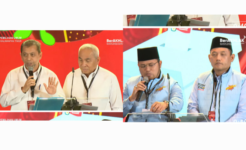 KPU Matangkan Persiapan Debat Ketiga Pilgub Kaltim