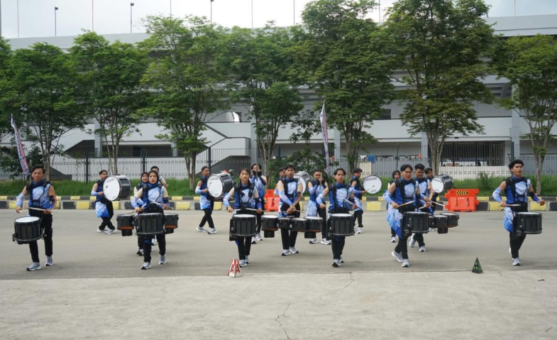 Perdana Tampil di Ajang Bergengsi, Marching Band Corps Kaltim Bidik Gelar Juara