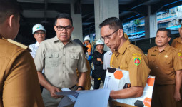 Andi Harun Tinjau Proyek Pasar Pagi: Tahap Pertama Hampir Rampung