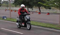 New Honda Scoopy Siap Curi Perhatian Warga Kota Tepian Lewat Regional Public Launching