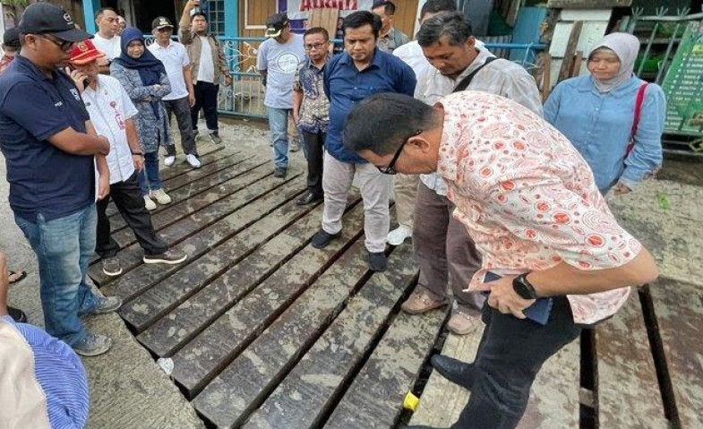 Wali Kota Andi Harun Tinjau Proyek Pengendalian Banjir Samarinda