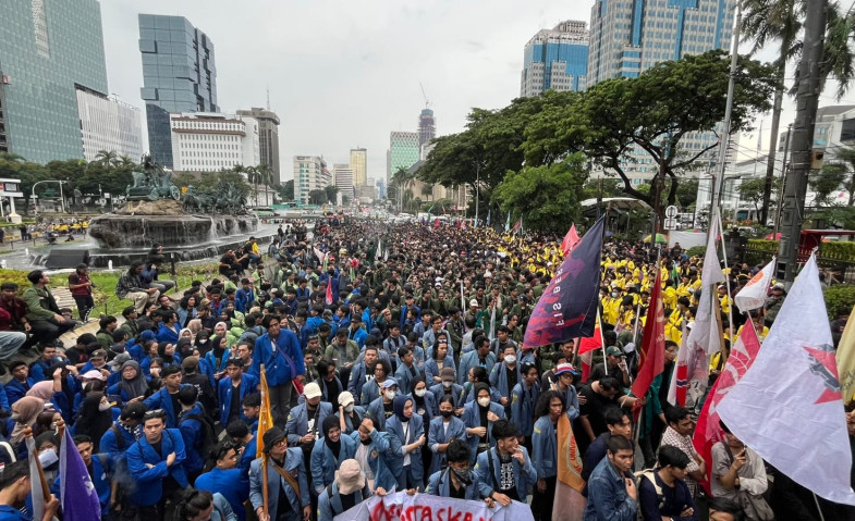 Aksi 'Indonesia Gelap' Digelar di Berbagai Daerah, Istana Suruh Mahasiswa Pelajari Lagi Sejarah