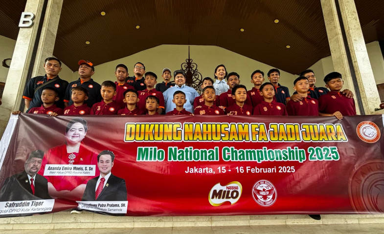 Ananda Emira Moeis Dukung Tim Nahusam FA jadi Juara di Milo National Championship 2025