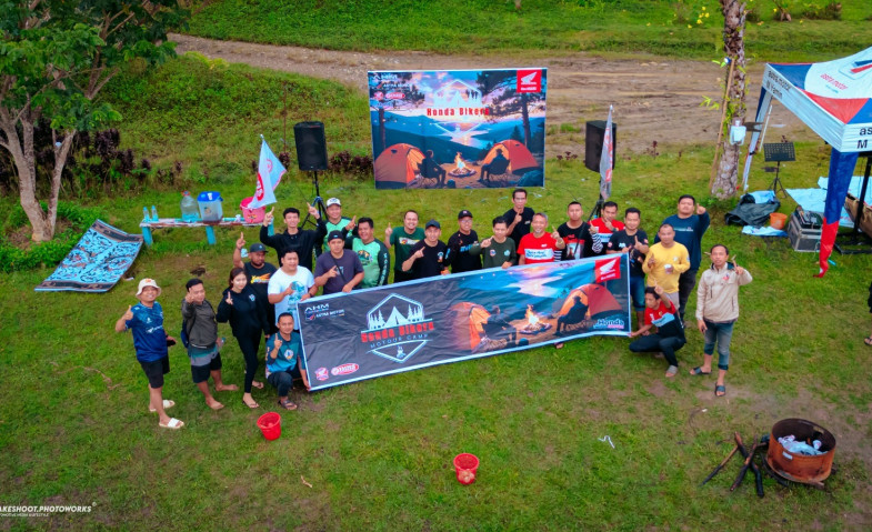 Seru! Honda Bikers Motour Camp 2025 Perkuat Persaudaraan Bersama Ikatan Motor Honda Samarinda