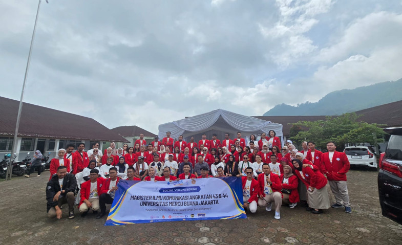 Social Volunteering Mercu Buana Bekali Siswa SMKN 1 Gegerbitung dengan Keterampilan Masa Depan