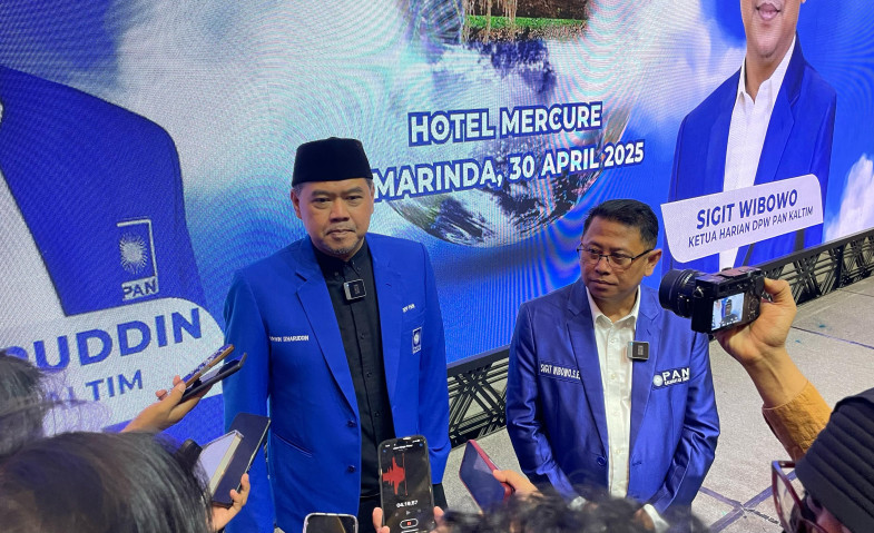 Erwin Izharuddin Pimpin DPW PAN Kaltim 2025–2030, Targetkan 4 Kursi DPR RI dan 8 Kursi DPRD Kaltim