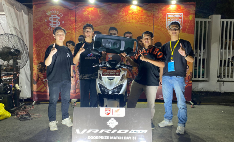 Astra Motor Kaltim 2 Dukung Borneo FC Lewat Hadiah Utama Honda Vario 160