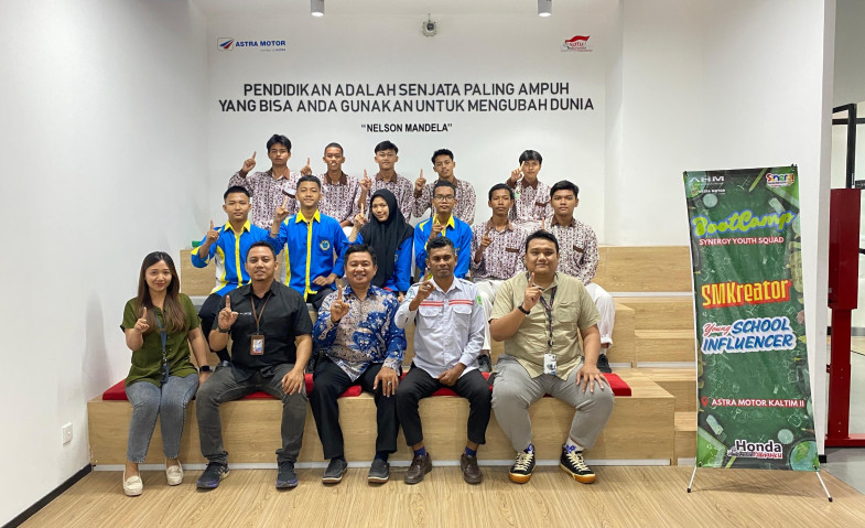 Astra Motor Kaltim 2 Wadahi Minat Bakat Siswa Lewat Synergy Youth Squad