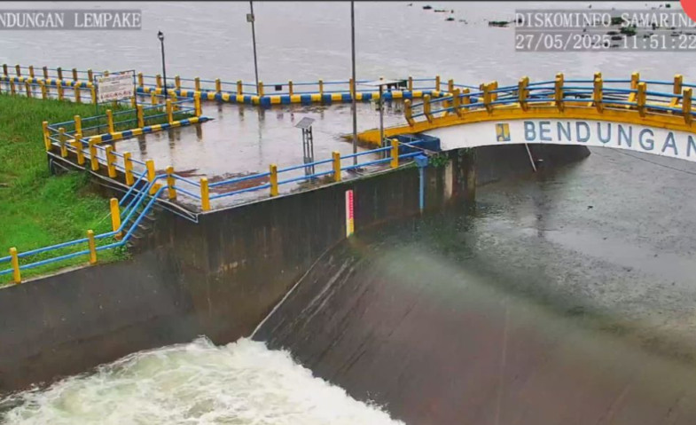Banjir di Samarinda, BPBD Pastikan Elevasi Air di Bendungan Benanga Masih Normal