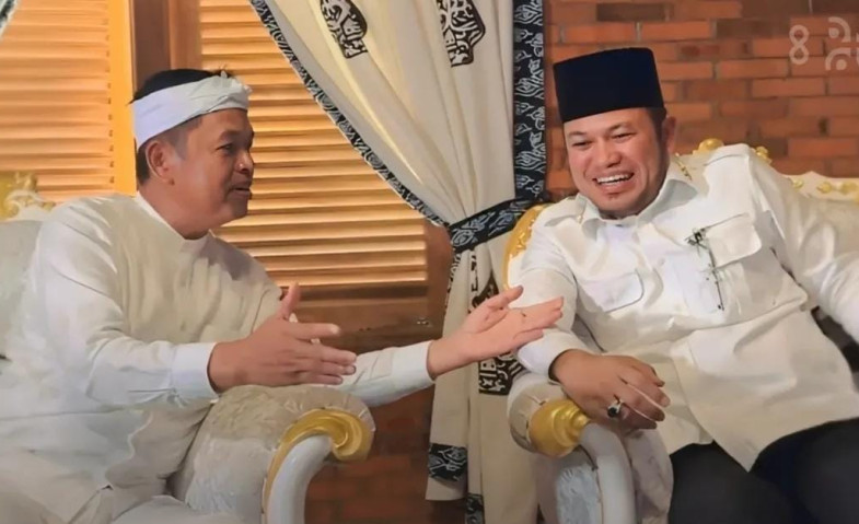 Bertemu Dedi Mulyadi, Rudy Mas'ud Sepakat Buat Kampung Pertanian-Perikanan Warga Jabar di Kaltim