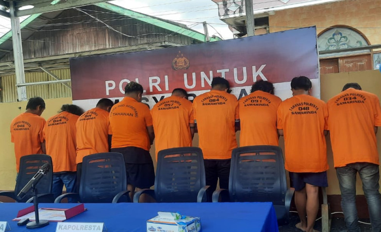 Dari 9 Pelaku yang Diamankan Polisi, Siapa Dalang Kasus Penembakan di Depan THM Samarinda?
