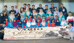 Dorong Semangat Edukasi dan Keselamatan Berkendara Siswa Lewat Vario EduRide