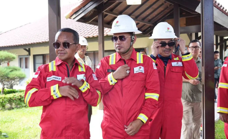 Gubernur Kaltim Dampingi Menteri ESDM Tinjau Terminal Senipah, Dorong Swasembada Energi