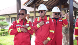 Gubernur Kaltim Dampingi Menteri ESDM Tinjau Terminal Senipah, Dorong Swasembada Energi