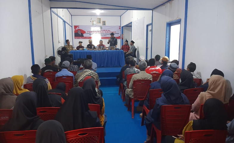 Guntur Tekankan Pentingnya Pendidikan Pancasila dan Wawasan Kebangsaan dalam Sosper ke-5 di Desa Senoni