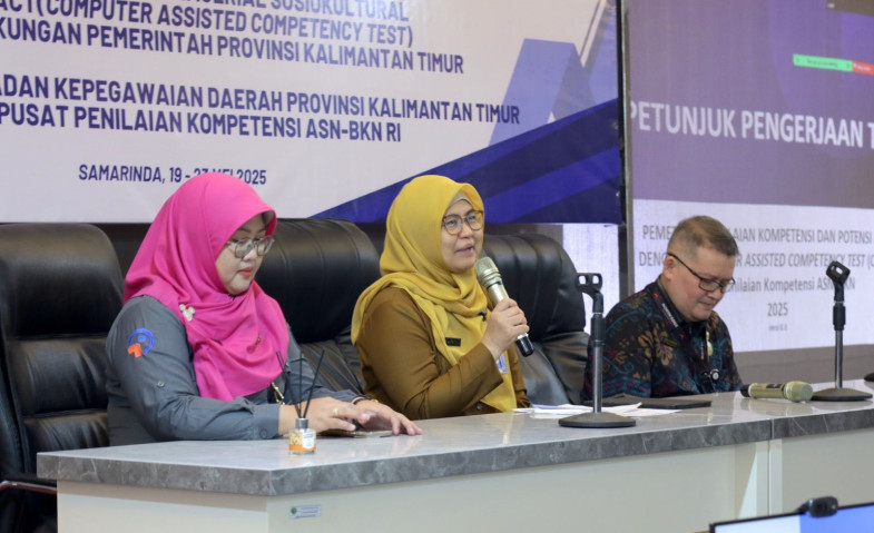 Jaring Talenta ASN, BKD Kaltim Gelar Penilaian Kompetensi Manajerial dan Sosiokultural