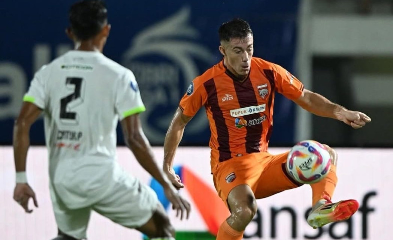 Pemain Borneo FC, Mariano Peralta Masuk Nominasi di 3 Penghargaan Liga 1 2024/2025