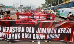 Polisi Tangkap 14 Pendemo Unjuk Rasa Hari Buruh di Jakarta, Diduga Kelompok Anarko