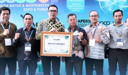 Andi Harun Terima Penghargaan IWWEF 2025, Komitmen di Sektor Air Minum Diakui Nasional