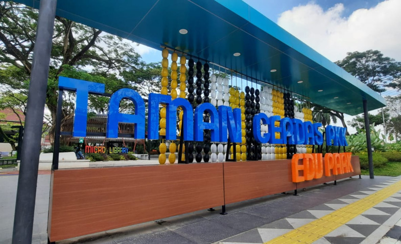 Fasilitas Taman Cerdas Samarinda Kini Lebih Lengkap