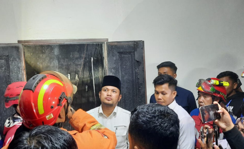 Gubernur Kaltim Rudy Mas'ud Tunggu Hasil Investigasi Kebakaran di Hotel Atlet