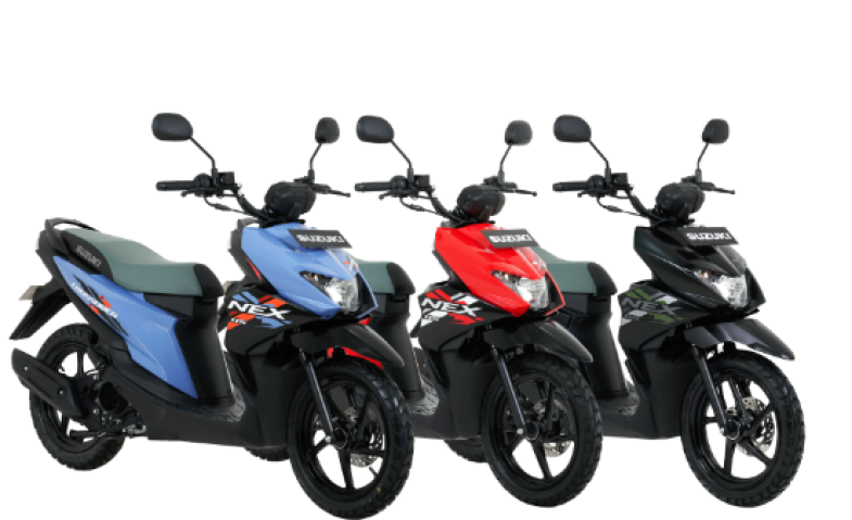 Motor Matic Sporty Suzuki Nex Crossover: Teman Setia untuk Petualangan Ringan di Segala Medan