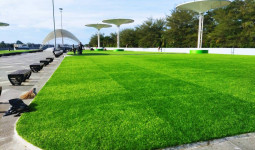 Pemkab Kukar Kembangkan Ikon Baru Taman Tanjong di Tenggarong, Pelaku Usaha Diminta Jaga Kebersihan
