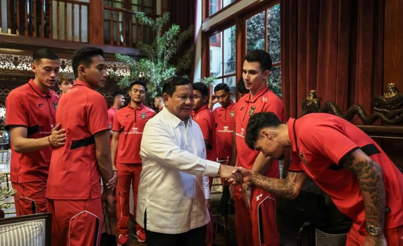 Presiden Prabowo Undang Skuad Merah Putih ke Kartanegara