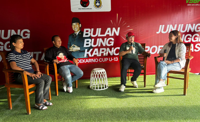 Talk Show Soekarno Cup U-13, DPD PDI Perjuangan Kaltim Fokus pada Masa Depan Sepak Bola Usia Dini