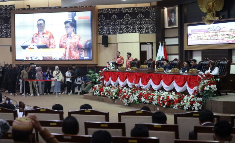 Bupati dan Wakil Bupati Terpilih, Aulia-Rendi Paparkan Visi dan Misi Kukar Idaman Terbaik