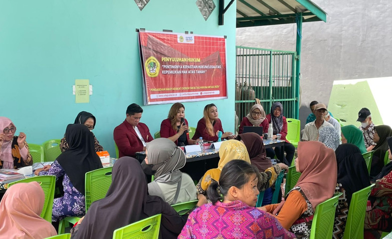 Dosen FH Untag 45 Samarinda Gelar Penyuluhan Hukum dan Konsultasi Gratis