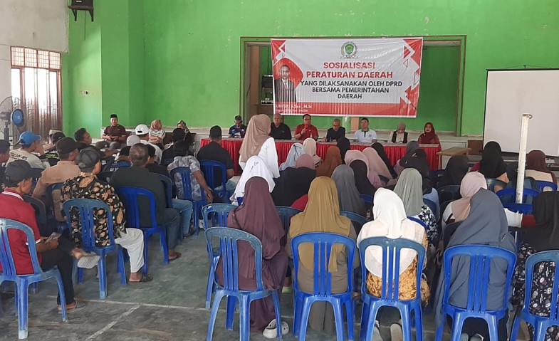 Guntur Gelar Sosperda Penyelenggaraan Pendidikan Pancasila dan Wawasan Kebangsaan di Badak Ilir