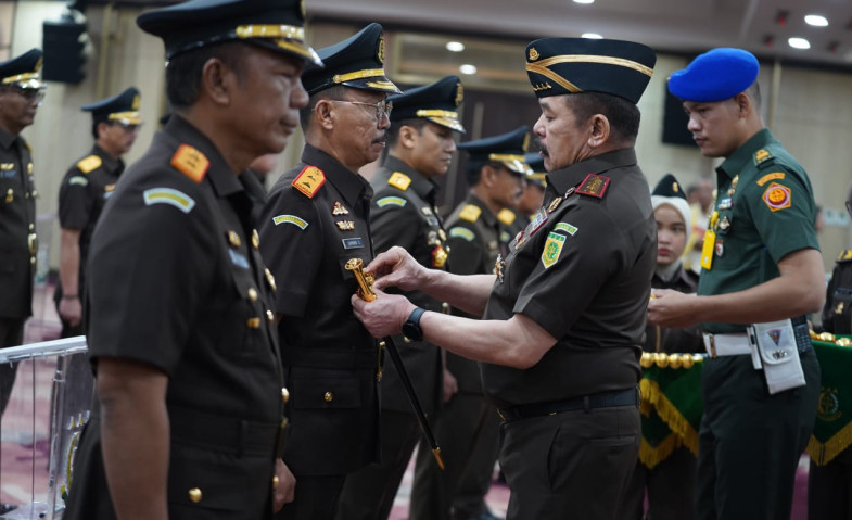 Jaksa Agung ST Burhanuddin Lantik Supardi sebagai Kajati Kaltim