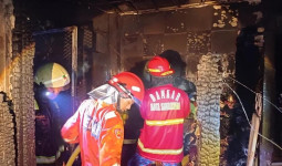 Kebakaran di Jalan Wahid Hasyim Samarinda Hanguskan 1 Rumah Tunggal