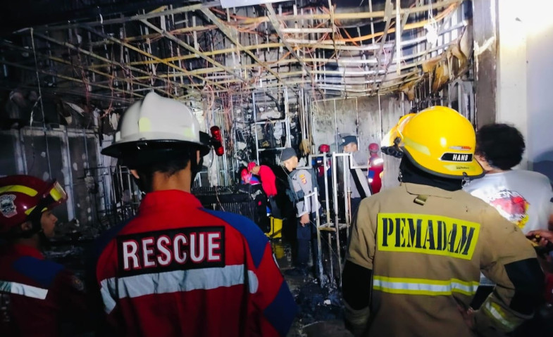 Korsleting Picu Kebakaran di Big Mall Samarinda, Sprinkler Masih Bermasalah
