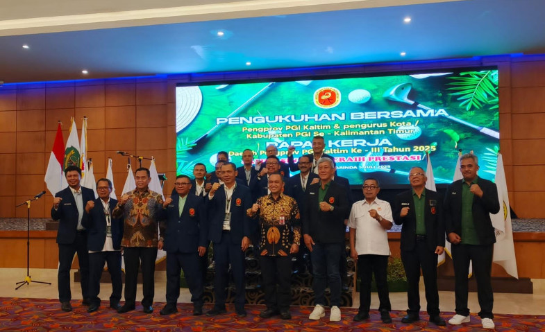 Pengurus PGI se-Kaltim Dikukuhkan Bersamaan, Matangkan Persiapan Porprov di Rakerprov